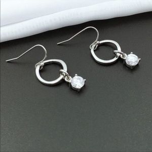 & Other Stories Silver Crystal Earrings *NEW*